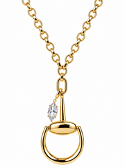Glam Horsebit Oval Chain
