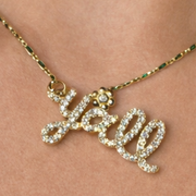 Y’all Script Necklace