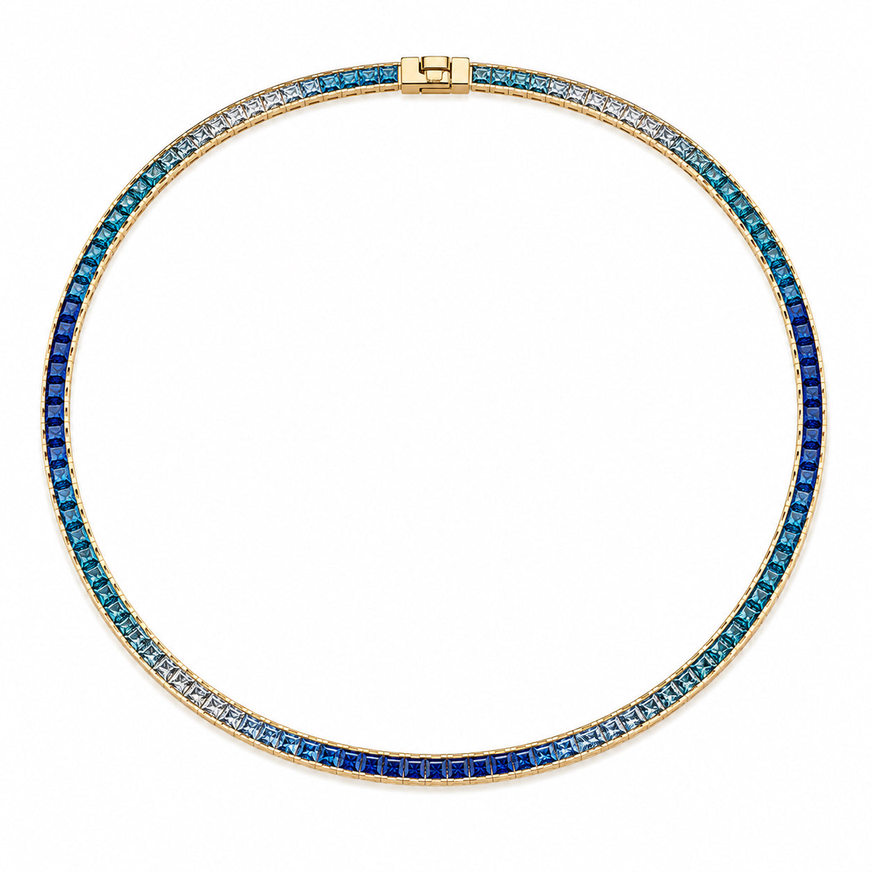 Ombre Tennis Necklace