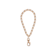 Summer White Gold Phone Wristlet