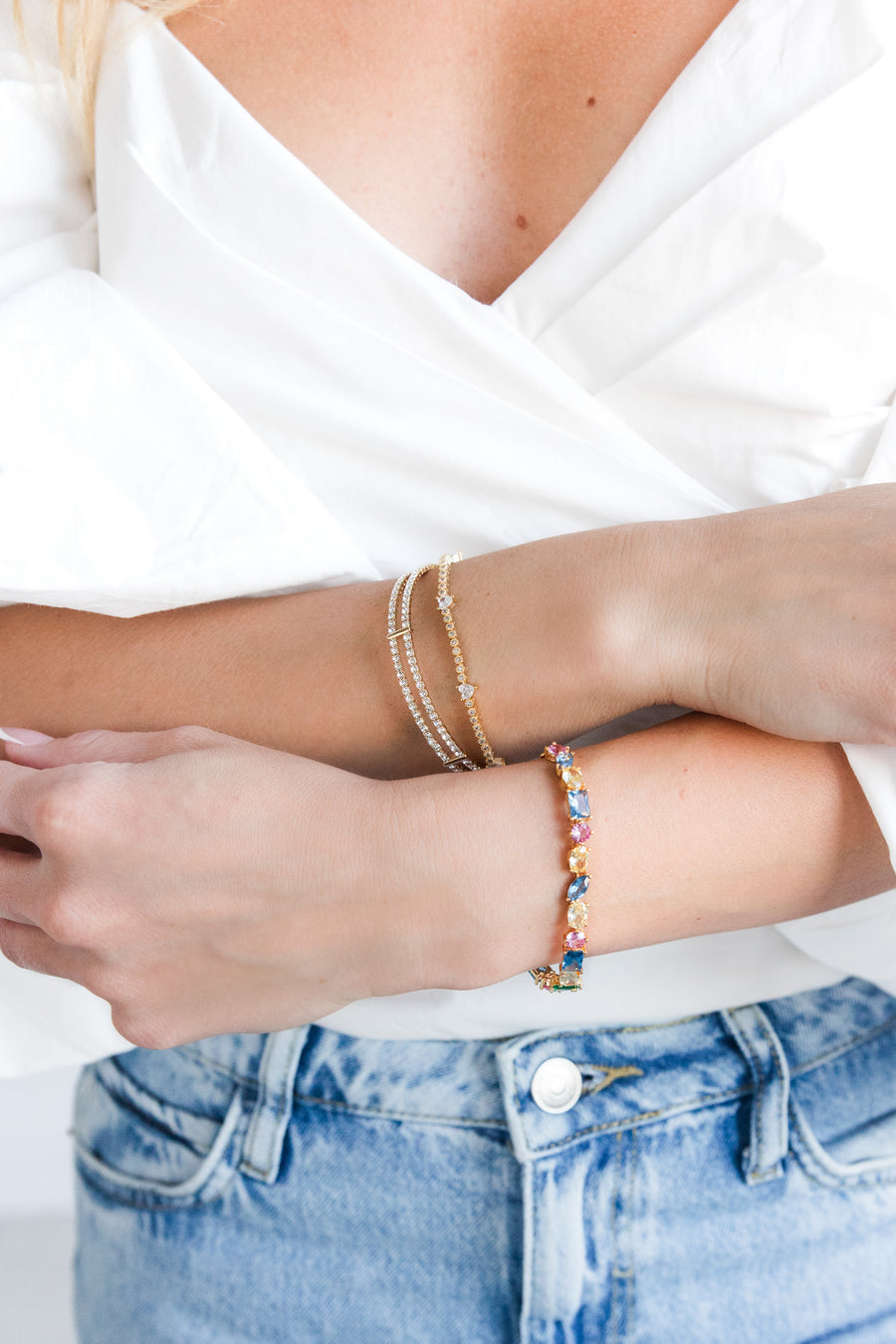 Ariana Multi Bracelet - Gold