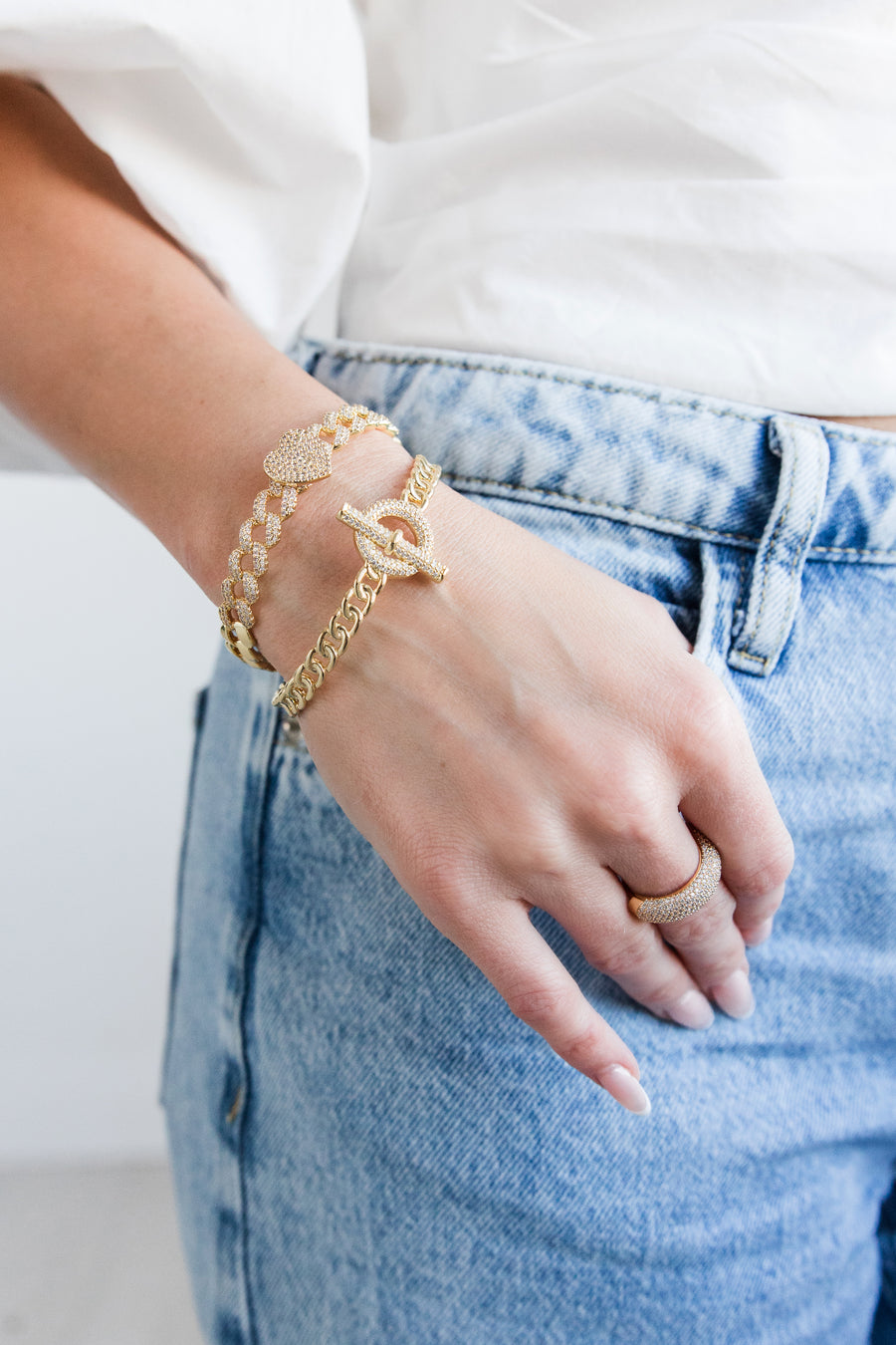 Chain Bling Cuff