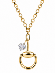 Glam Horsebit Oval Chain