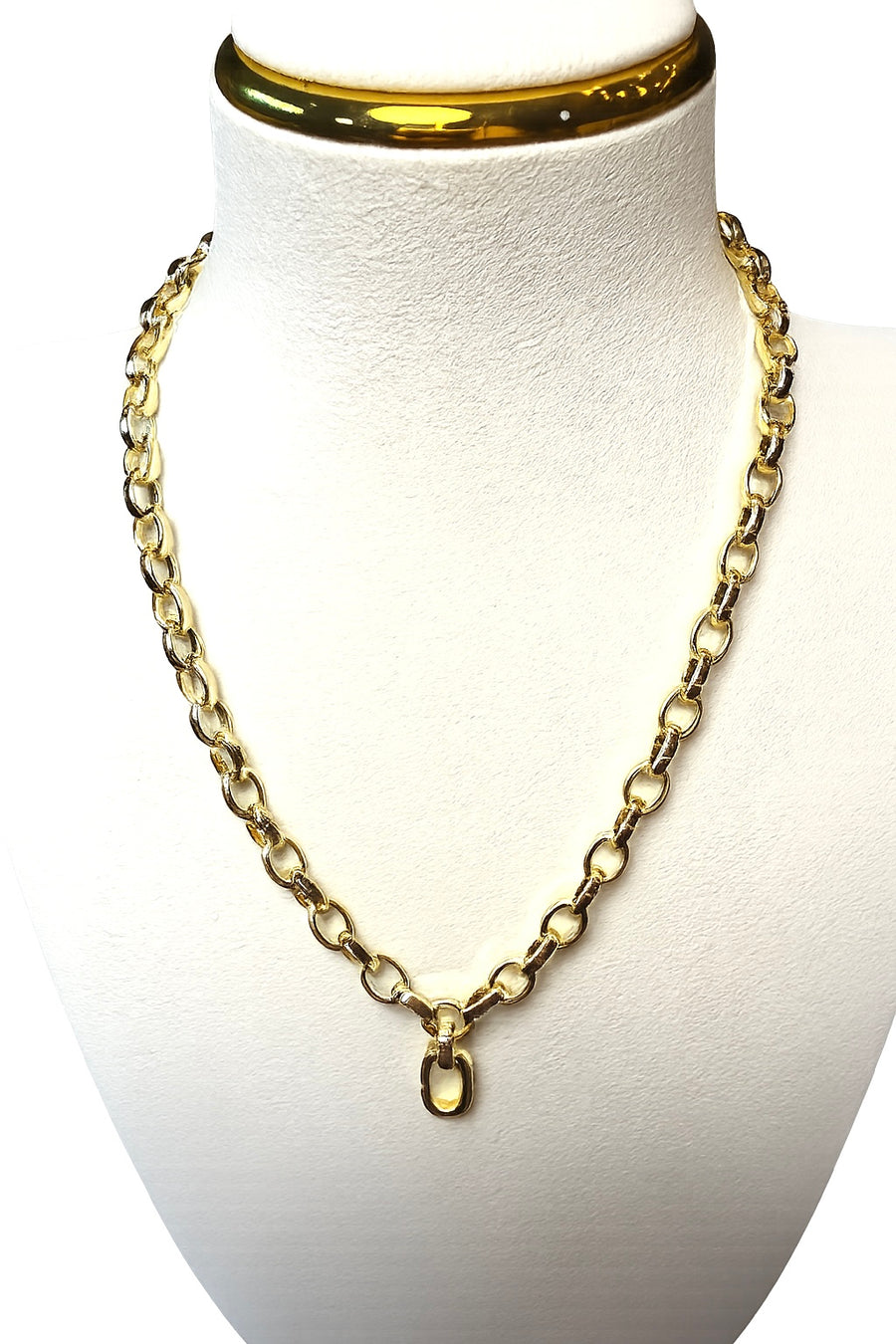 Oval Charm Necklace
