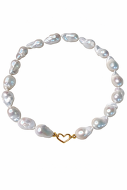 Natural Baroque Pearl Necklace