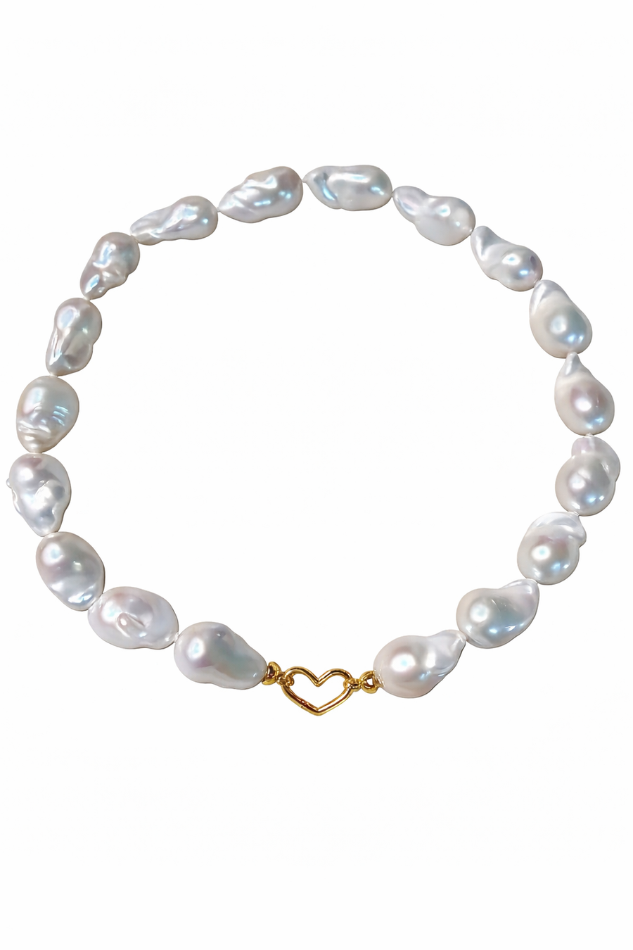Natural Baroque Pearl Necklace