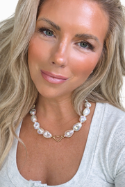 Natural Baroque Pearl Necklace