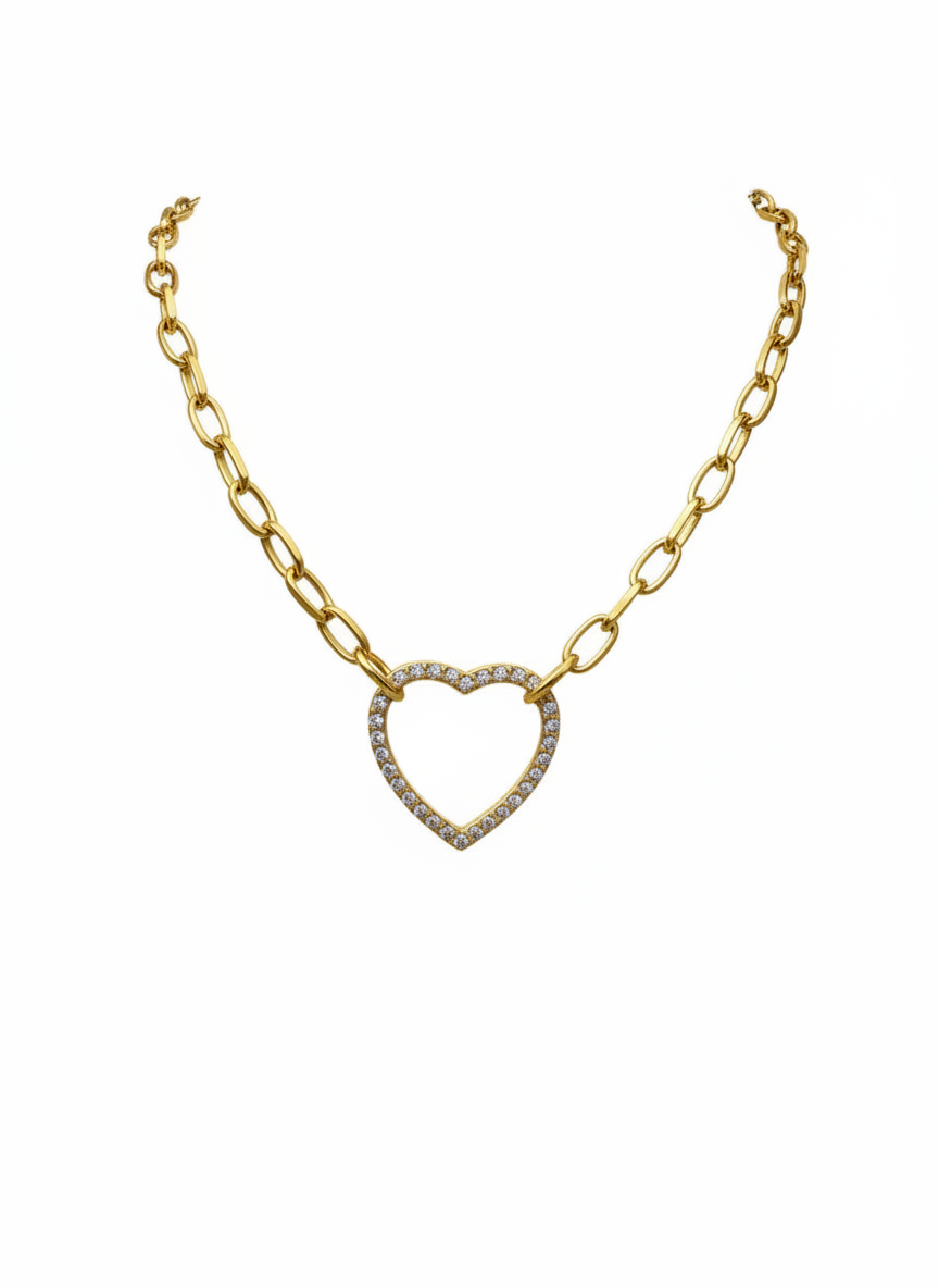 Heart Chain Necklace