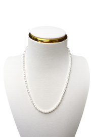 NATURAL RICE PEARL NECKLACE