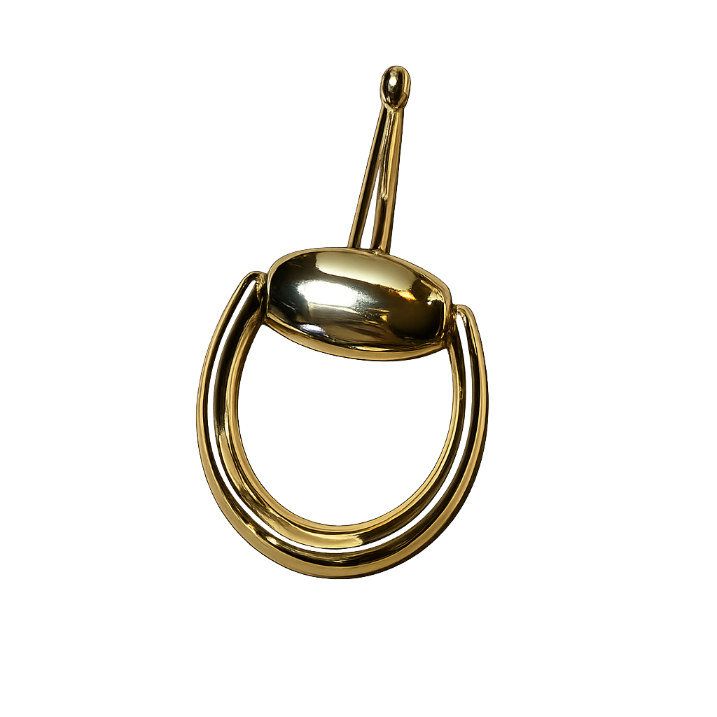 Horsebit Statement Charm