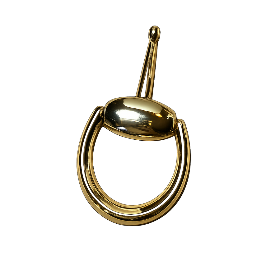 Horsebit Statement Charm