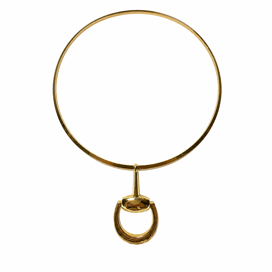 Horsebit Statement Charm