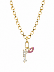 Two Charm Chain Necklace