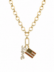 Two Charm Chain Necklace
