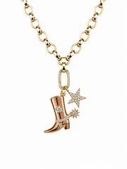 Two Charm Chain Necklace