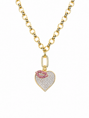 Two Charm Chain Necklace