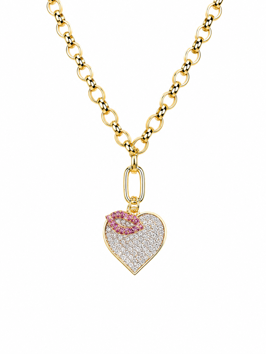 Two Charm Chain Necklace