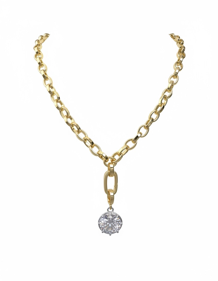Diamond Charm Necklace