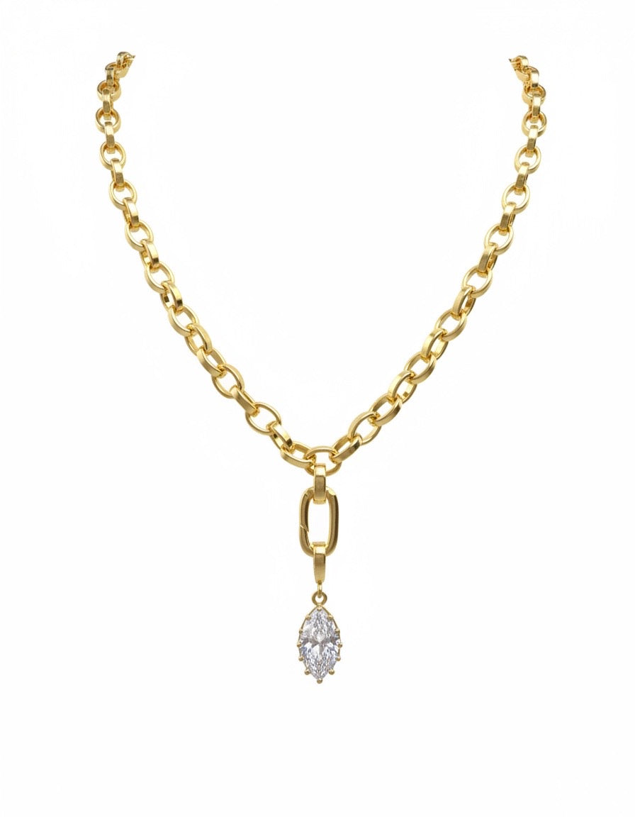 Diamond Charm Necklace