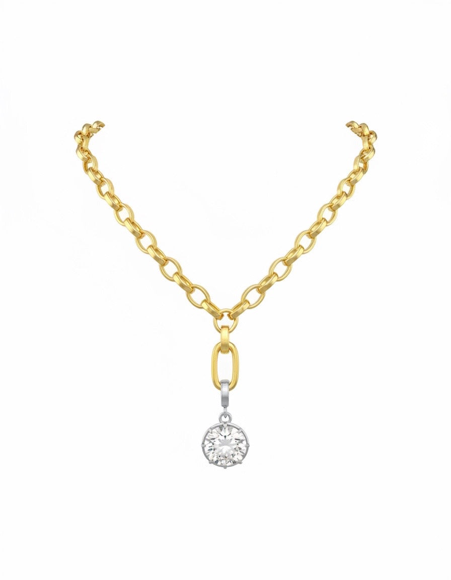 Diamond Charm Necklace