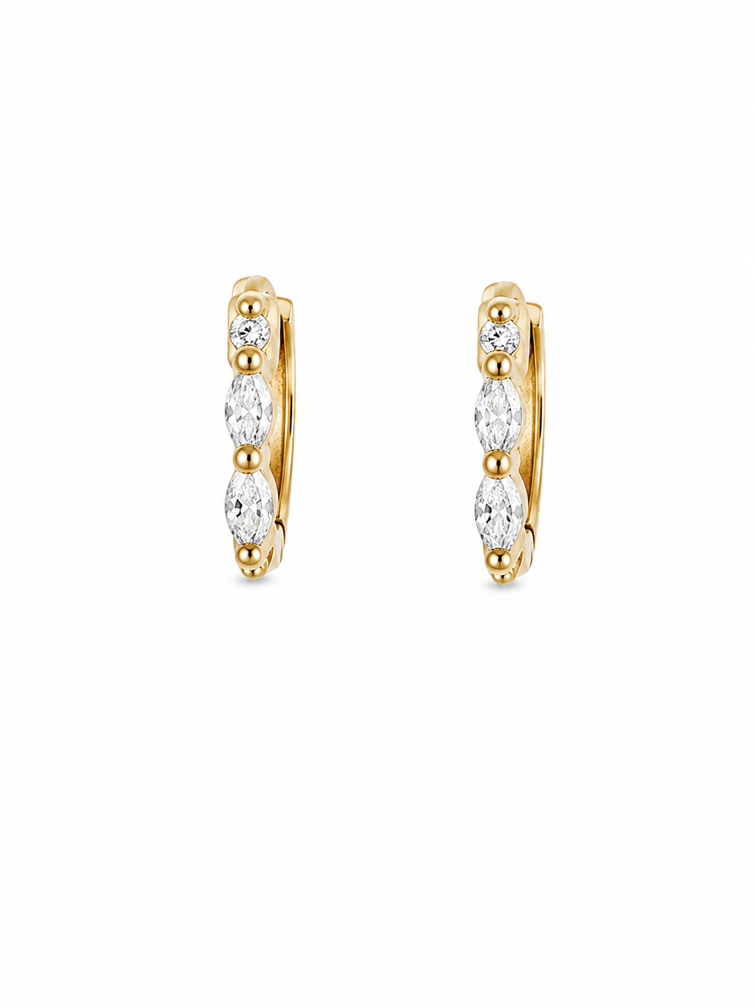 Marquis Huggie Earring