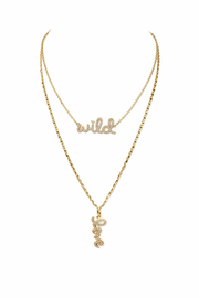 Love Script Necklace