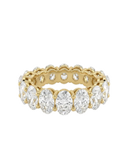 Oval Eternity Band