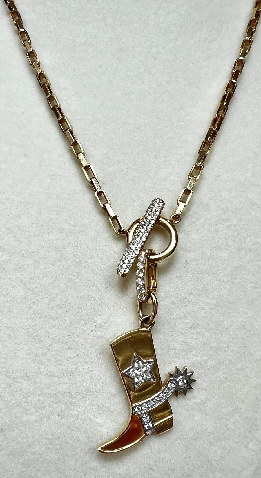 Diamond Toggle Necklace