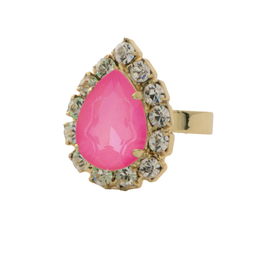 PEONY COCKTAIL RING