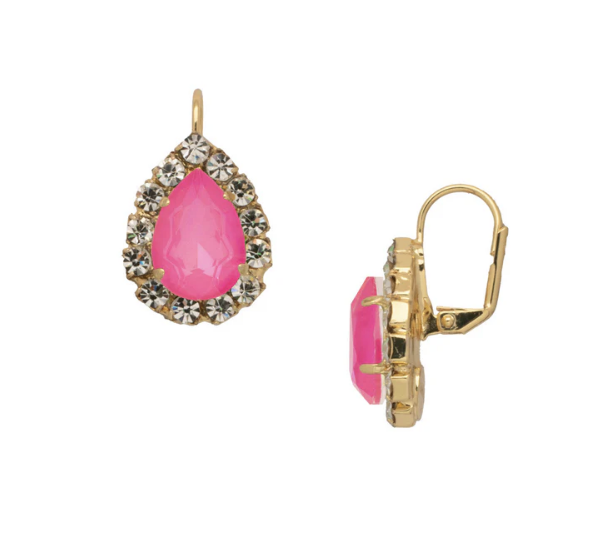 PEONY DANGLE EARRINGS