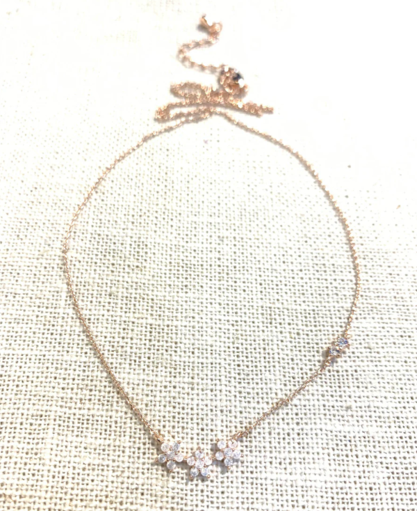 Ariana Short Necklace - Rose Gold