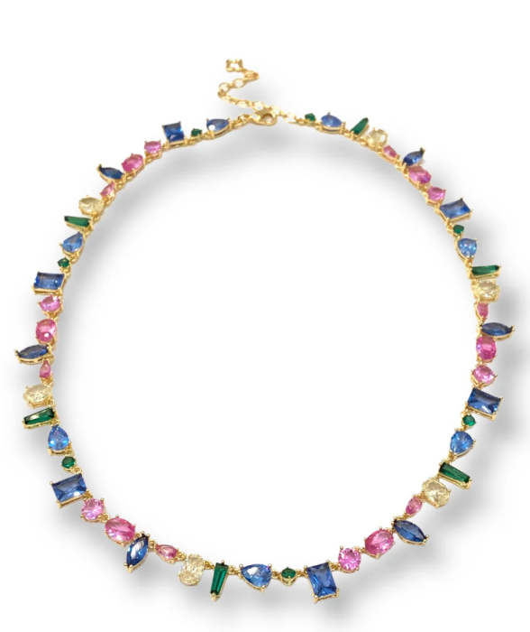 Ariana Multi Statement Necklace - Gold