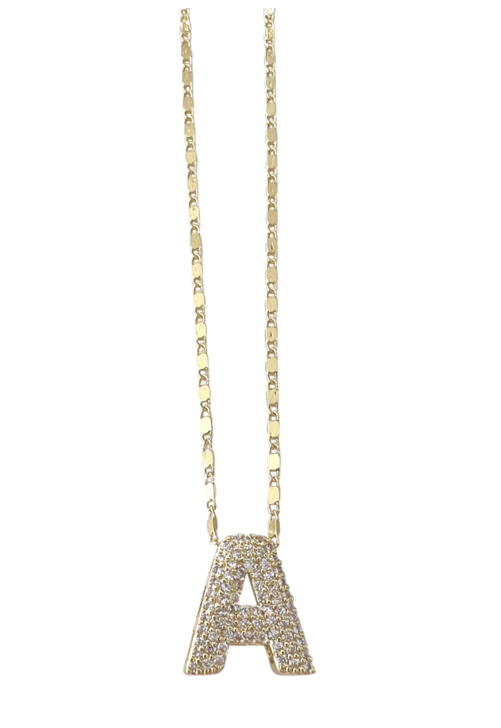 Casey Initial Necklace - Gold