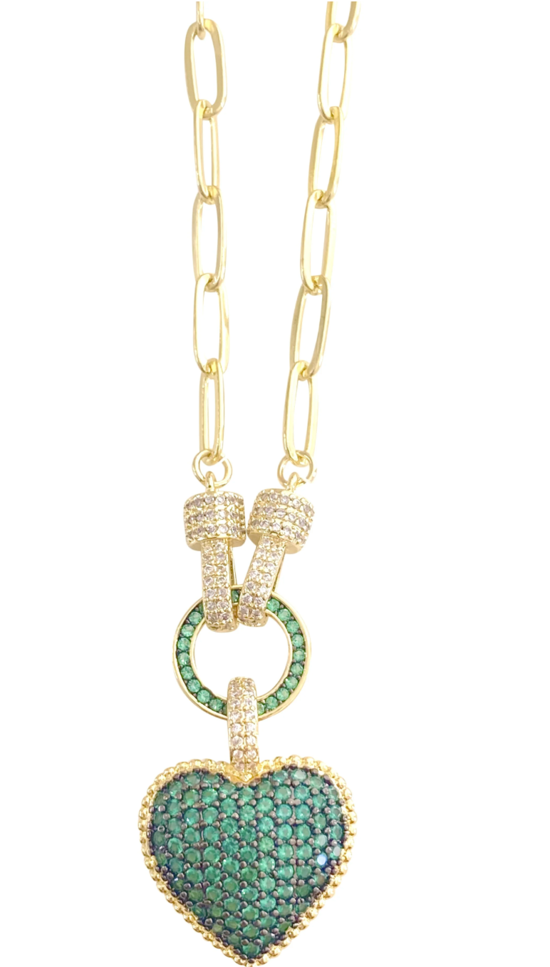 Emmie Necklace - Green