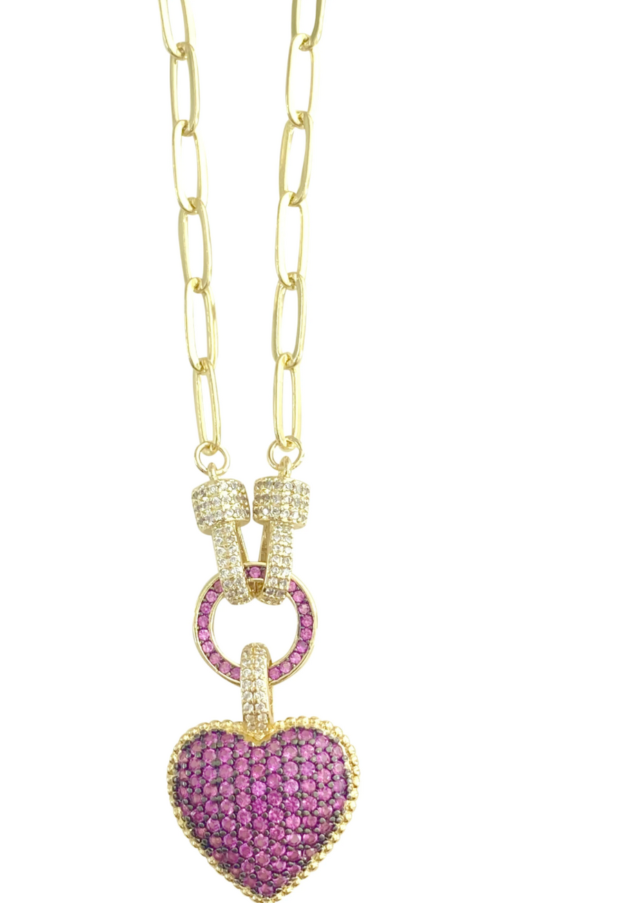 Emmie Necklace - Pink