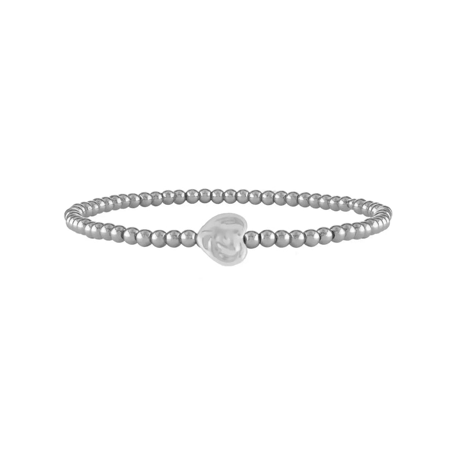 ISLA PEARL HEART ANKLET