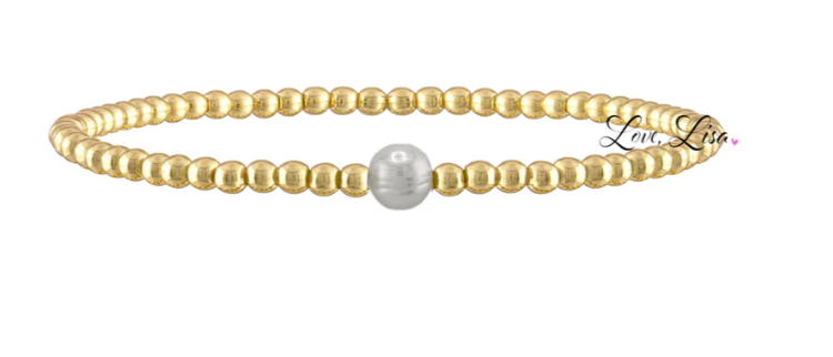 AMY PEARL BEADED BRACELET