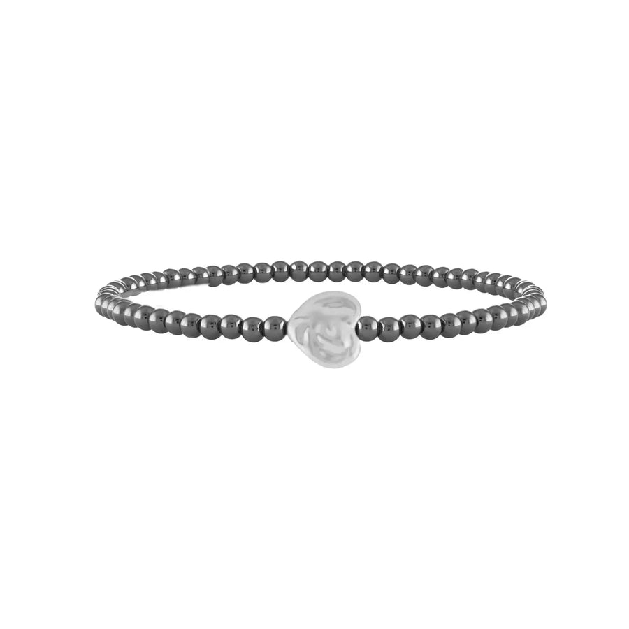 ISLA PEARL HEART ANKLET
